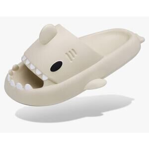 Shark Slides Cloud Slippers Unisex Size 40/41 (Men’s 8) | EVA Beach Pool Sandals
